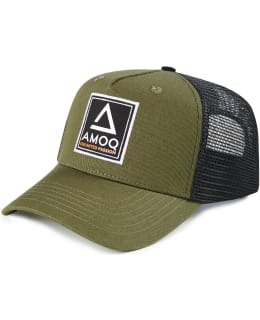 AMOQ TRUCKER LIPPIS TUMMANVIHREÄ ONE SIZ Main Image