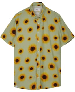 Makia Common short sleeve men's collared shirt Main Image