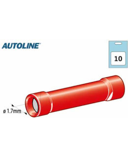 AL 1,7MM 10KPL PUNAINEN JATKOLIITIN Main Image