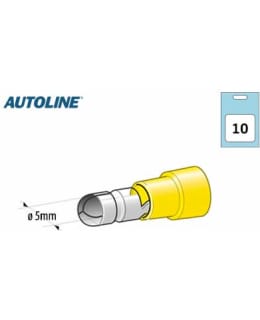 AL 5MM 10KPL KELTAINEN UROS PYÖRÖLIITIN Main Image