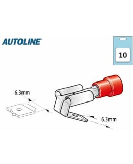 AL 6,3MM 10KPL PUNAINEN REPPULIITIN Main Image