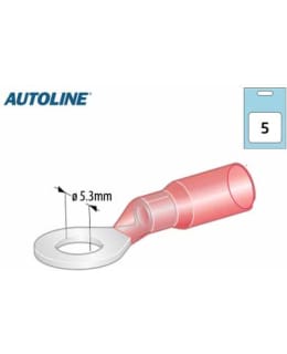 AL M5 5,3MM 5KPL PUN KUTISTERENGASLIITIN Main Image