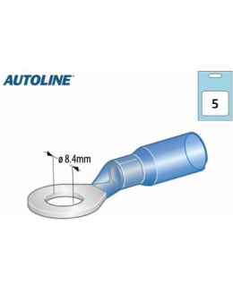 AL M8 8,4MM 5KPL SIN KUTISTERENGASLIITIN Main Image