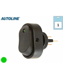 AL 12V 12MM ON-OFF VIHR LED KEINUKYTKIN Main Image