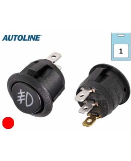 AL 12/24V SUMUVALO PUN LED KEINUKYTKIN Main Image