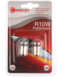 C-BRIGHT R10W BA15S 10W 2KPL POLTTIMO Main Image