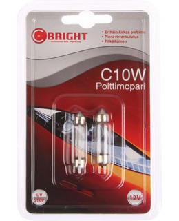 C-BRIGHT C10W 12V 10W 2KPL POLTTIMO Main Image
