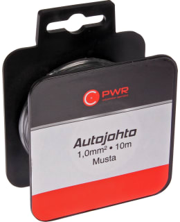C-PWR MUSTA 10M 1,0MM2 AUTOJOHTO Main Image