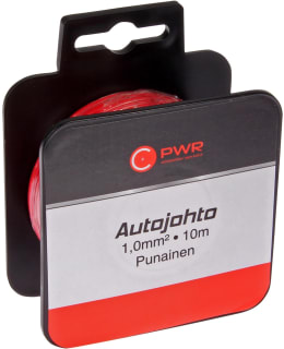 C-PWR PUNAINEN 10M 1,0MM2 AUTOJOHTO Main Image