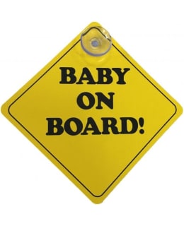 CAR LUX 2KPL 'BABY ON BOARD' KYLTTI Main Image