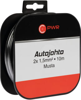 C-PWR MUSTA 10M 2X1,5MM2 AUTOJOHTO Main Image