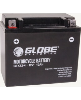 GLOBE 12V 12AH GEL GTX12-4 +- Main Image