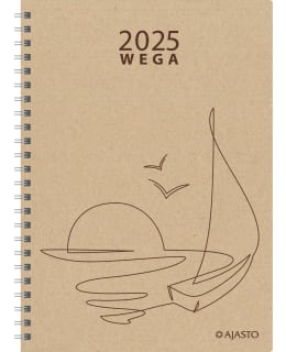 AJASTO WEGA EKO BEIGE 2025 KALENTERI Main Image