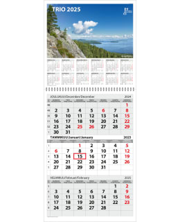 AJASTO TRIO 2025 SEINÄKALENTERI Main Image