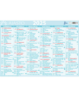 AJASTO 2025 SUURI SEINÄALMANAKKA Main Image