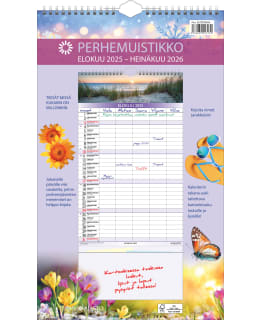 AJASTO 25-26 PERHEMUISTIKKO Main Image