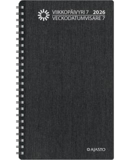 AJASTO VIIKKOPÄIVYRI 7 2026 KALENTERI Main Image