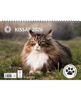 AJASTO KISSAT 2026 SEINÄKALENTERI Main Image