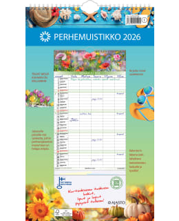 AJASTO 2026 PERHEMUISTIKKO Main Image