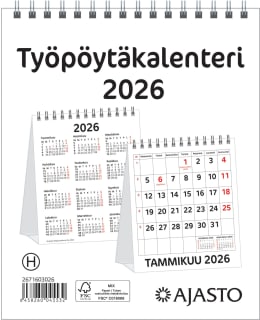 AJASTO 2026 TYÖPÖYTÄKALENTERI Main Image