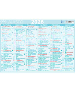 AJASTO 2026 SUURI SEINÄALMANAKKA Main Image