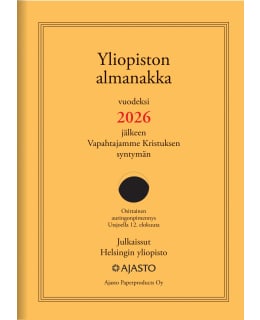 Ajasto A4 yliopiston almanakka 2026 kalenteri Main Image