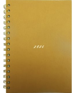 Ajasto Leatheret brown 2026 calendar Main Image