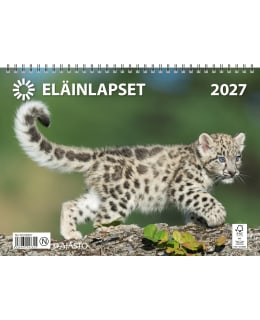 AJASTO ELÄINLAPSET KALENTERI 2027 Main Image