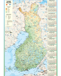 AJASTO KARTTAKALENTERI 2027 Main Image