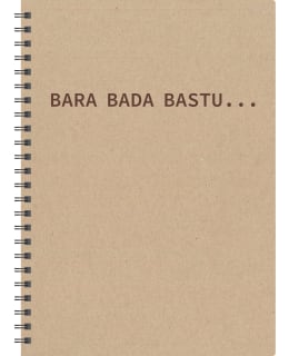 BARA BADA BASTU A5 MUISTIKIRJA Main Image