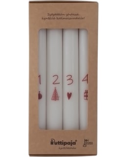 PUTTIPAJA NUMEROT 4 KPL KRUUNUKYNTTILÄT Main Image