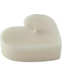 PUTTIPAJA VALKOINEN SYDÄNKYNTTILÄ Main Image