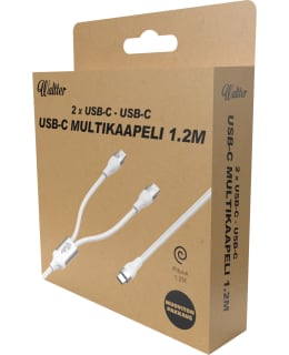 WALTTER ECO USB-C - 2xUSB-C KAAPELI 1.2m Main Image