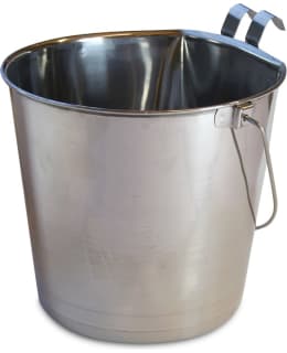 METAL BUCKET WITH FLAT BACK WALL, 1 L Main Image