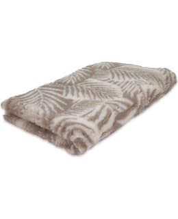 FOXY FUR LEAF BEIGE 50X75CM DOG MAT Main Image