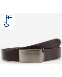 Veniz miesten 30mm nahkavyö