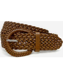 VENIZ 27008 LEATHER BELT BROWN 85CM Main Image