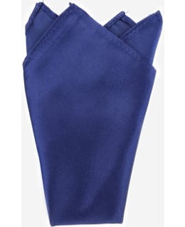 VENIZ 76369-5 M.POCKET SQUARE NAVY Main Image