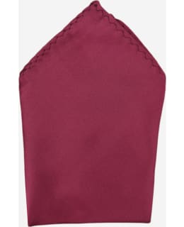 VENIZ 72229-3 M.POCKET SQUARE WINERED Main Image