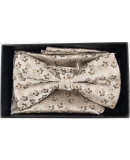VENIZ 70392 M. BOW TIE POCKET SQUARE FLO Main Image