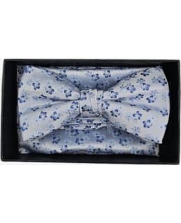 VENIZ BOW TIE POCKET SQUARE FLORAL 70398 Main Image