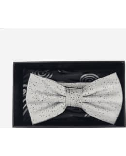 VENIZ BOW TIE AND POCKET SQUARE 73804 Main Image
