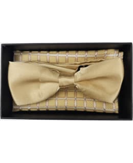 VENIZ BOW TIE+POCKET SQUARE SET 73812 Main Image