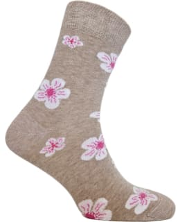 GREENGO SOCK FLOWER 1014PU-67-36-38 Main Image
