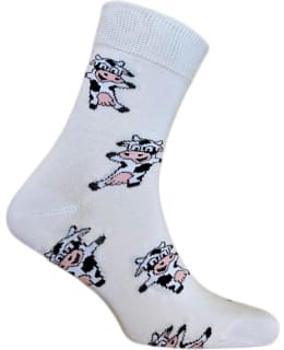 GreenGo Lehmä naisten puuvillasukat Main Image