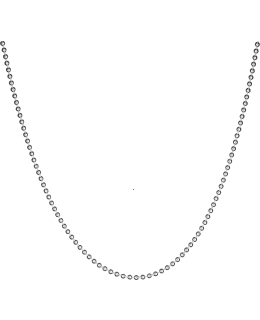 SK EK232-45 2MM:NPALLOKETJU,45CM Main Image