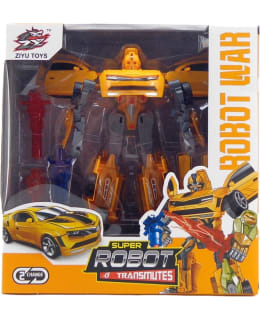 SUPER ROBOT TRANSFORMERI KELTAINEN Main Image
