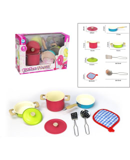 KITCHEN PLAYSET VÄRIKKÄÄT KATTILAT Main Image