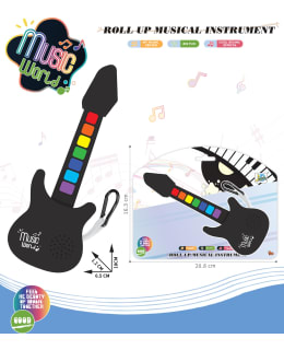 Music world flexible mini guitar Main Image