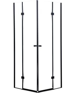 LYKKE 90X90X195CM SUIHKUNURKKA MUS KEHYS Main Image